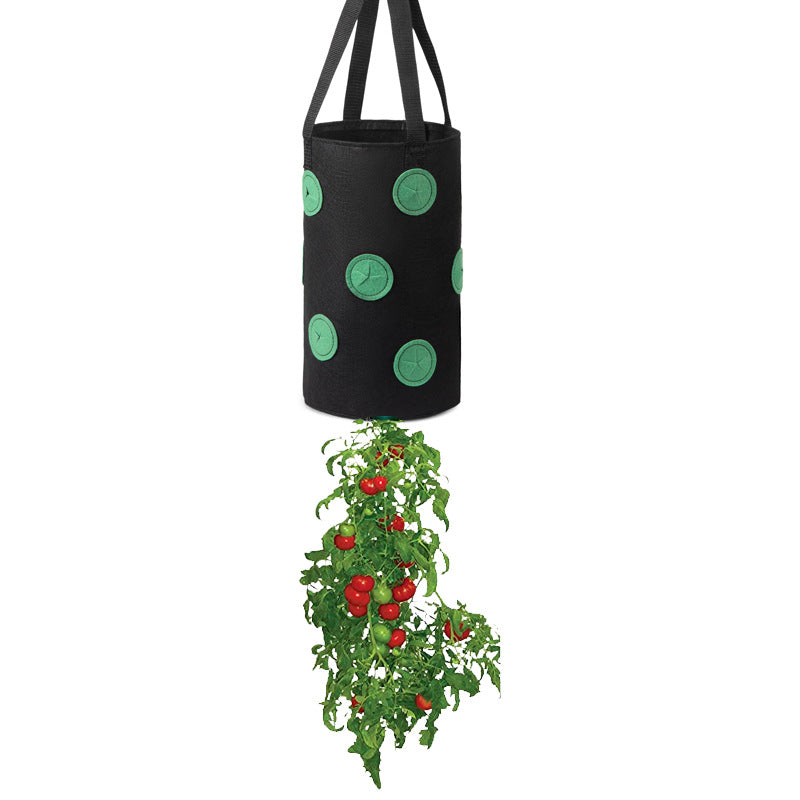 Grow Bag Nonwoven Fabric Vertical Hanging Plant Bag