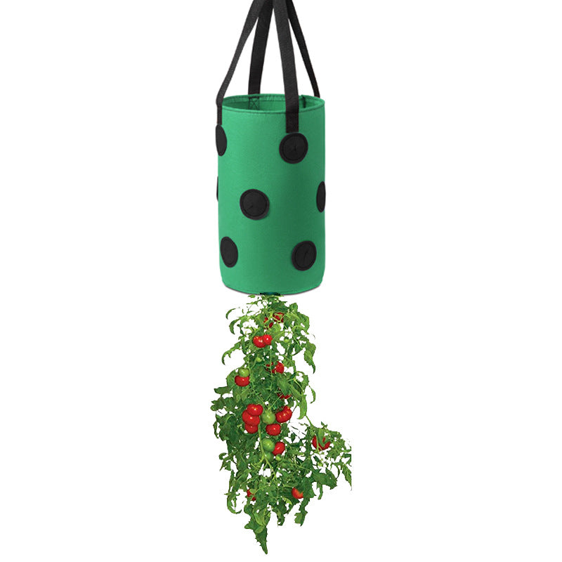 Grow Bag Nonwoven Fabric Vertical Hanging Plant Bag