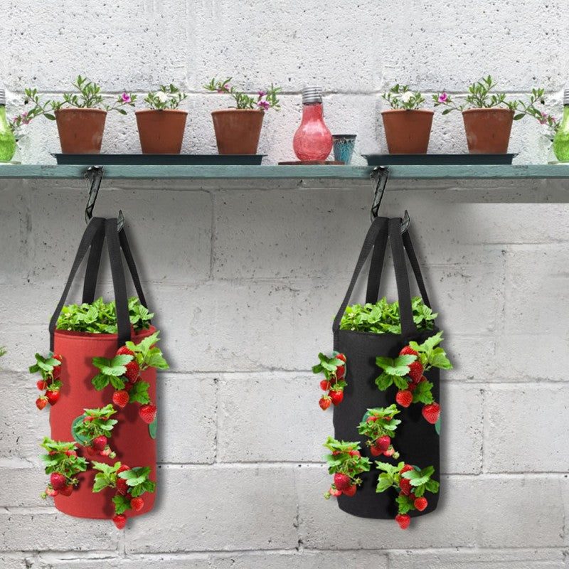 Grow Bag Nonwoven Fabric Vertical Hanging Plant Bag
