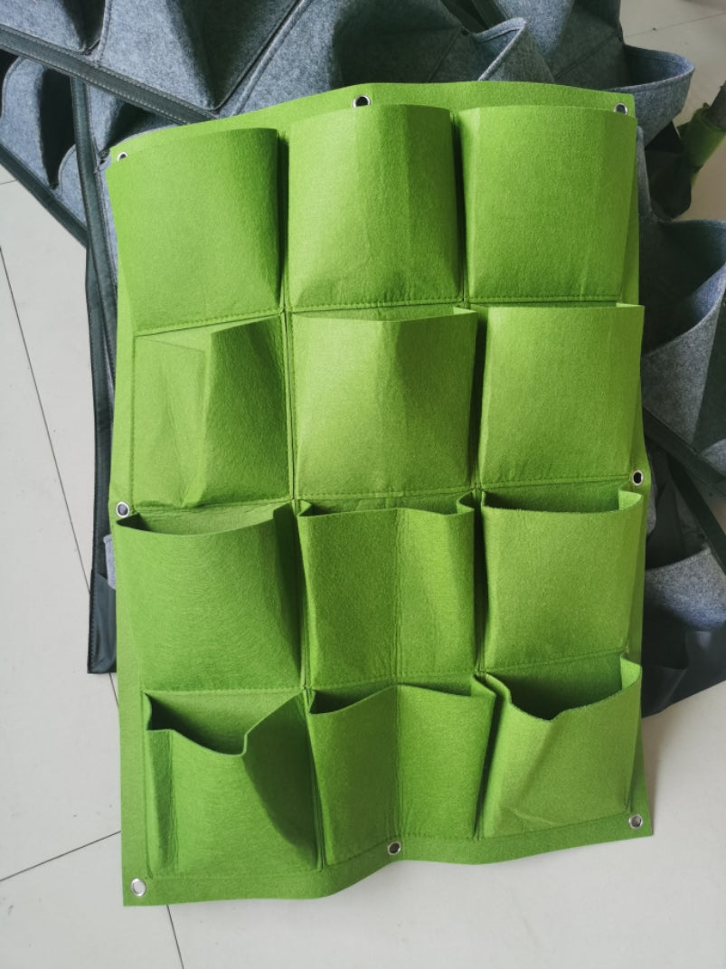 Wall Mount Hanging Planting Bags Grow Bag Planter Vertical Growing