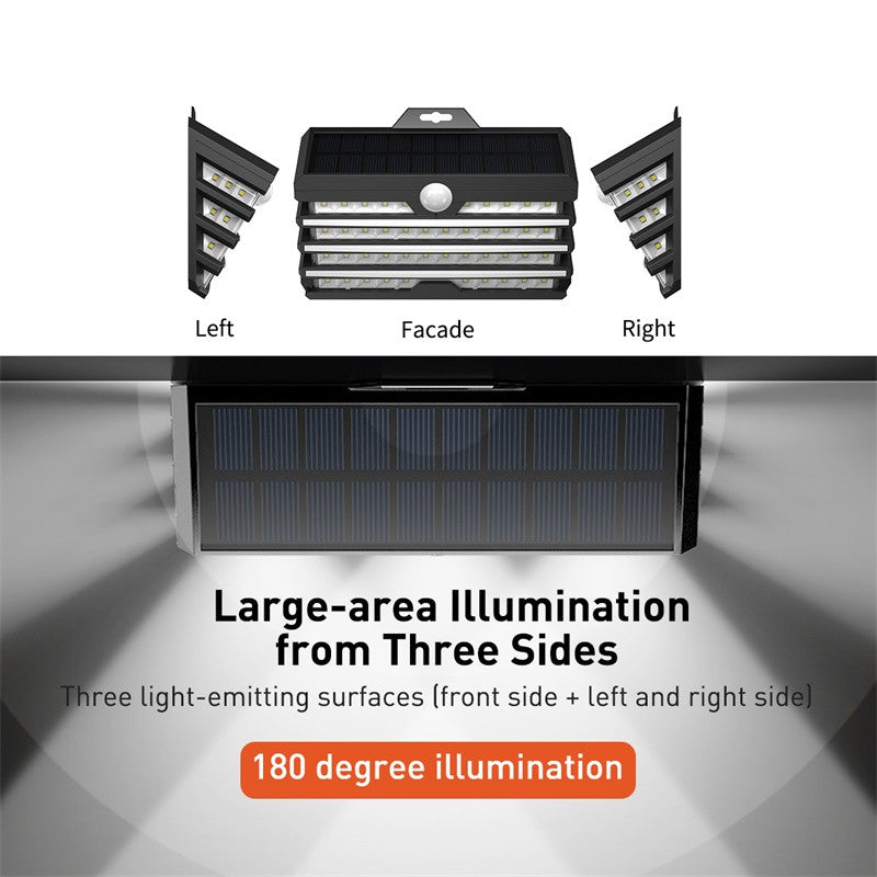 LED Solar Light Outdoor Solar Garden Lights Motion Sensor Waterproof