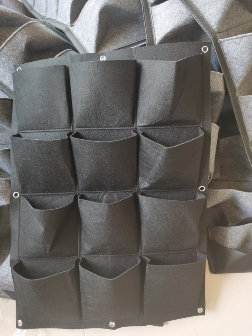 Wall Mount Hanging Planting Bags Grow Bag Planter Vertical Growing